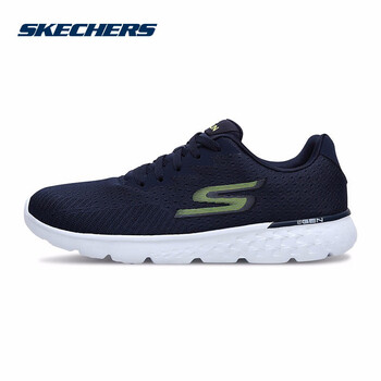 SKECHERS跑步鞋海軍藍(lán)色/檸檬色/NVLM 41