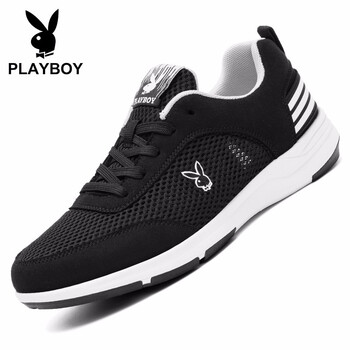 花花公子（PLAYBOY）跑步鞋黑色83095 42