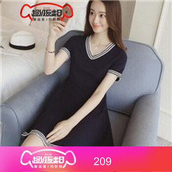 拯救微胖女，荷葉袖連衣裙顯瘦感