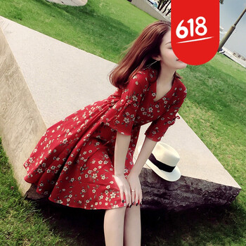 清新雪紡連衣裙，打造優(yōu)雅小仙女