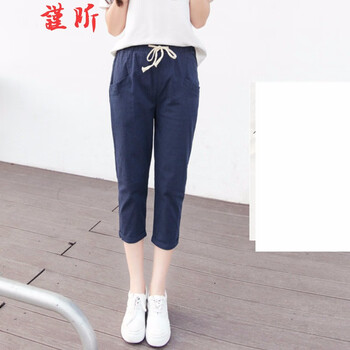 時(shí)尚簡(jiǎn)約休閑褲，穿出你的優(yōu)雅范
