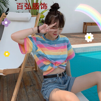 時尚百搭條紋襯衫，穿出青春活力