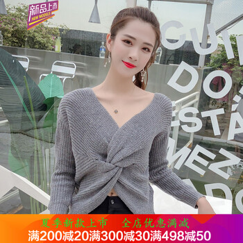 薄款寬松針織衫，微胖妹子的福音