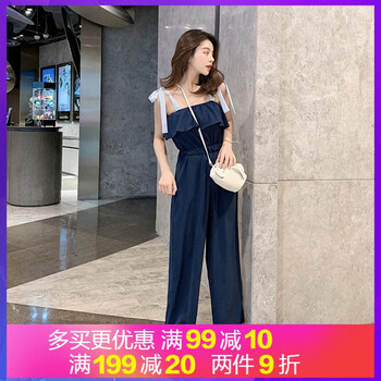 修身闊腿褲，微胖妹子的福音！