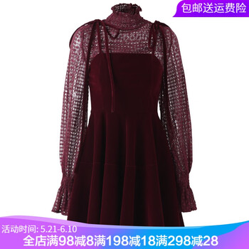 寬松毛呢連衣裙，打造甜美小仙女