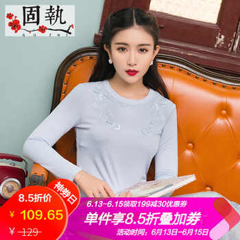 固執(zhí)（OBSTINATE） 蕾絲 短袖 T恤 女 圓領(lǐng)