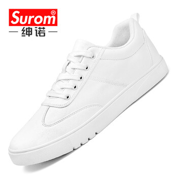 紳諾（SUROM）男士白色-1768-皮面款 41