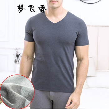 夢(mèng)飛香 短袖 男士T恤 深灰 XL，4XL，L