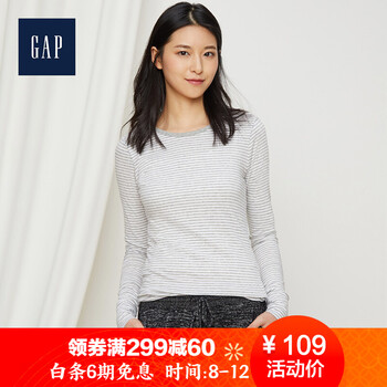 蓋璞（GAP）  短袖 T恤 女 圓領(lǐng)