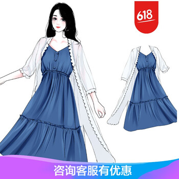 薄款雪紡連衣裙，打造優(yōu)雅小仙女