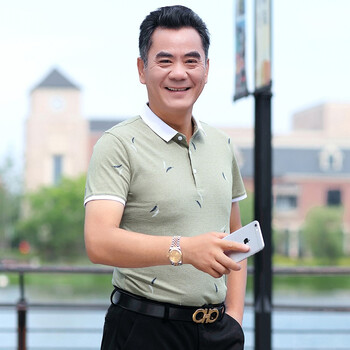 花花公子（PLAYBOY ESTABLISHED 1953） 長(zhǎng)袖 男士T恤 黃色5812 