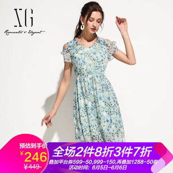氣質印花裙，讓你變身甜美女神