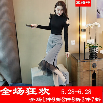 時(shí)尚荷葉邊連衣裙，打造優(yōu)雅女神