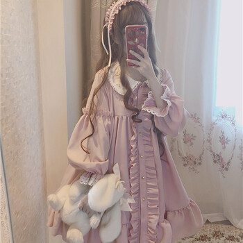 七街皇后（QJHH） 大花 蕾絲 連衣裙