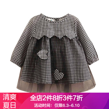 寶寶黑色連衣裙