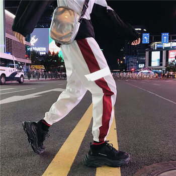凌登（LingDeng） 長袖 男士T恤 反光褲白色(常規(guī)款) S，XL，L，M，XXL