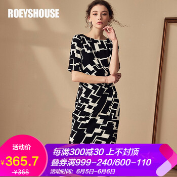 時尚印花連衣裙，穿出夏日好身材