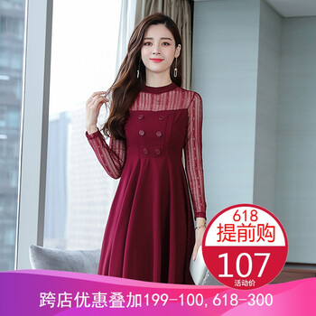 復古風連衣裙，打造你的少女心