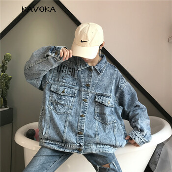 復(fù)古翻領(lǐng)長(zhǎng)袖外套，街頭時(shí)尚潮范