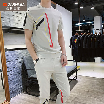 戰(zhàn)狼世家（Z·L·SHIJIA） 短袖 男士T恤 白色 