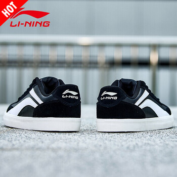 李寧（LI-NING）跑步鞋ALCK113新基礎(chǔ)黑 
