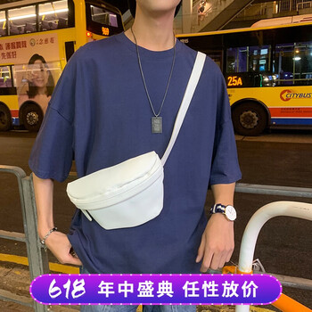 霧色 五分袖 男士T恤 藏青色 