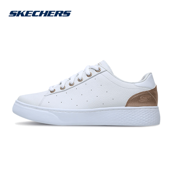 斯凱奇（Skechers）板鞋白色/金色/WGD 35
