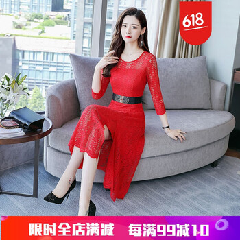復(fù)古連衣裙，讓你告別微胖界感