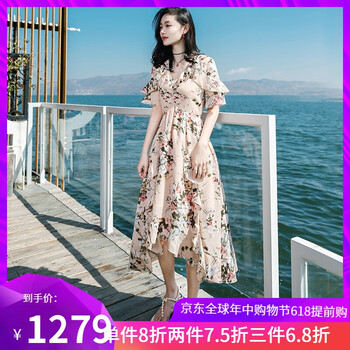 復(fù)古條紋裙，打造優(yōu)雅小仙女