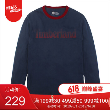 天木蘭（timberland） 長(cháng)袖 男士T恤 019 深藍 