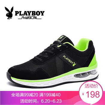 花花公子（PLAYBOY）男士熒光綠色 41