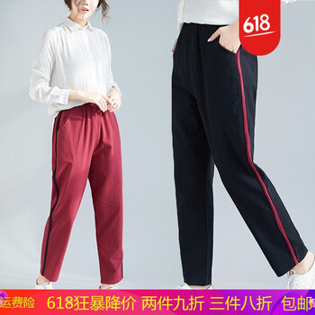 寬松高腰九分褲，穿出你的優(yōu)雅范
