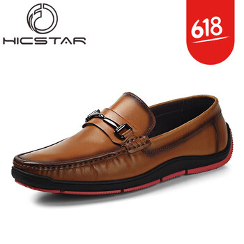 HICSTAR男士土黃色 41