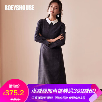 元素,毛呢連衣裙,冬季,流行,趨勢(shì),新款,樣式
