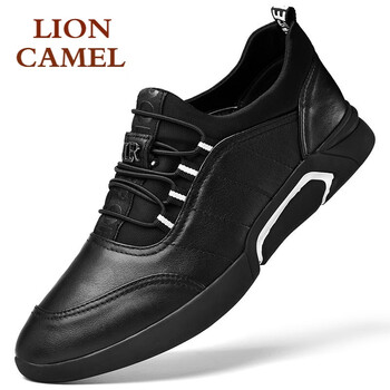 獅王駱駝（LIONCAMEL）男士黑色【平底】 42