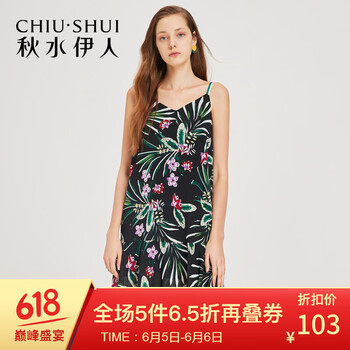 印花連衣裙，微胖妹子的小心機(jī)
