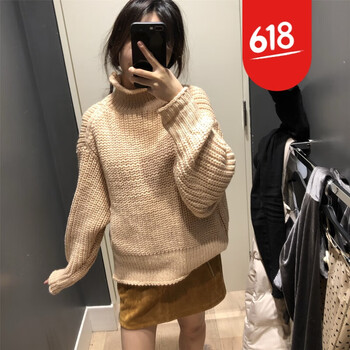 短款條紋針織衫，微胖女生的福音