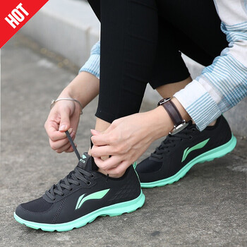 李寧（LI-NING）跑步鞋-6墨黑/熒光淺綠 35，36，37.5，37，38，35.5