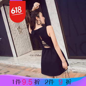 純色圓領(lǐng)連衣裙，打造優(yōu)雅小仙女