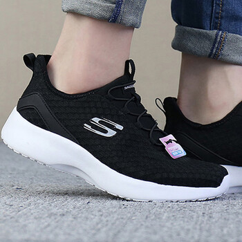 斯凱奇（SKECHERS）跑步鞋66666110-BLK/輕質(zhì)緩震鞋底 
