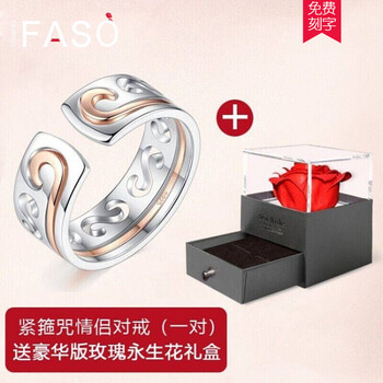 玫瑰金色戒指