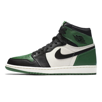 Jordan籃球鞋黑綠腳趾 42