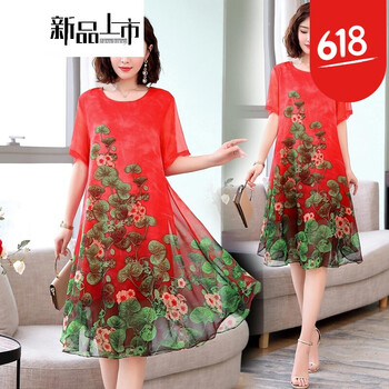 純色短袖連衣裙，打造時(shí)尚小仙女