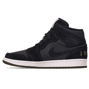 Jordan籃球鞋黑色羊毛款BQ6579-001 
