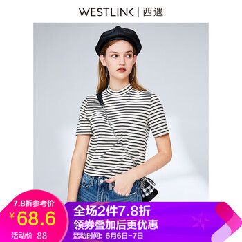 微胖妹子都愛穿的時尚條紋連衣裙