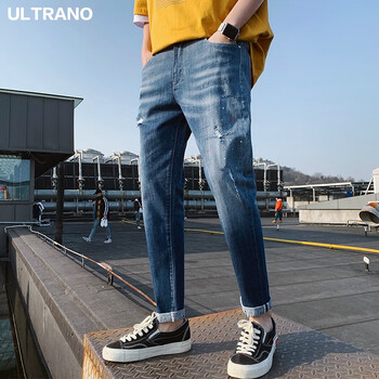 ULTRANO 直筒褲 港風(fēng)，基礎(chǔ)大眾 男士牛仔褲