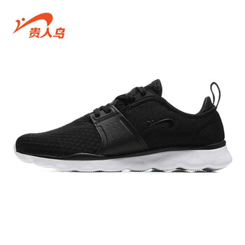 貴人鳥(niǎo)跑步鞋P82345-4黑 