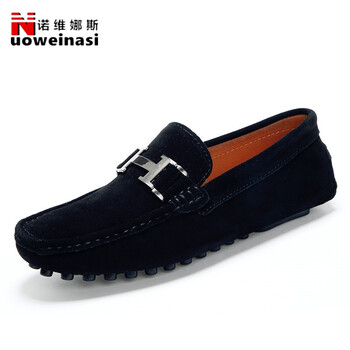 諾維娜斯（Nuoweinasi）男士卡其-絨面款 40