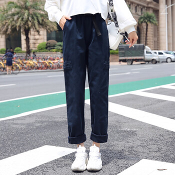 時(shí)尚高腰休閑褲，打造都市女人味