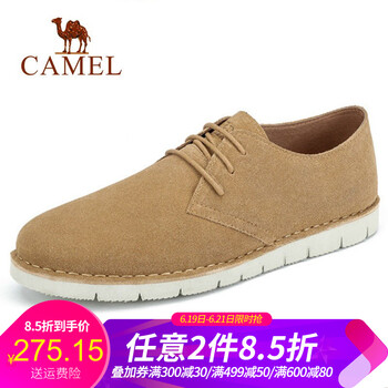 駱駝（CAMEL）男士A912086030  蛋黃色 38